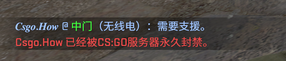 CSGO 假装开箱/封禁控制台指令 仅供娱乐，切勿滥用！