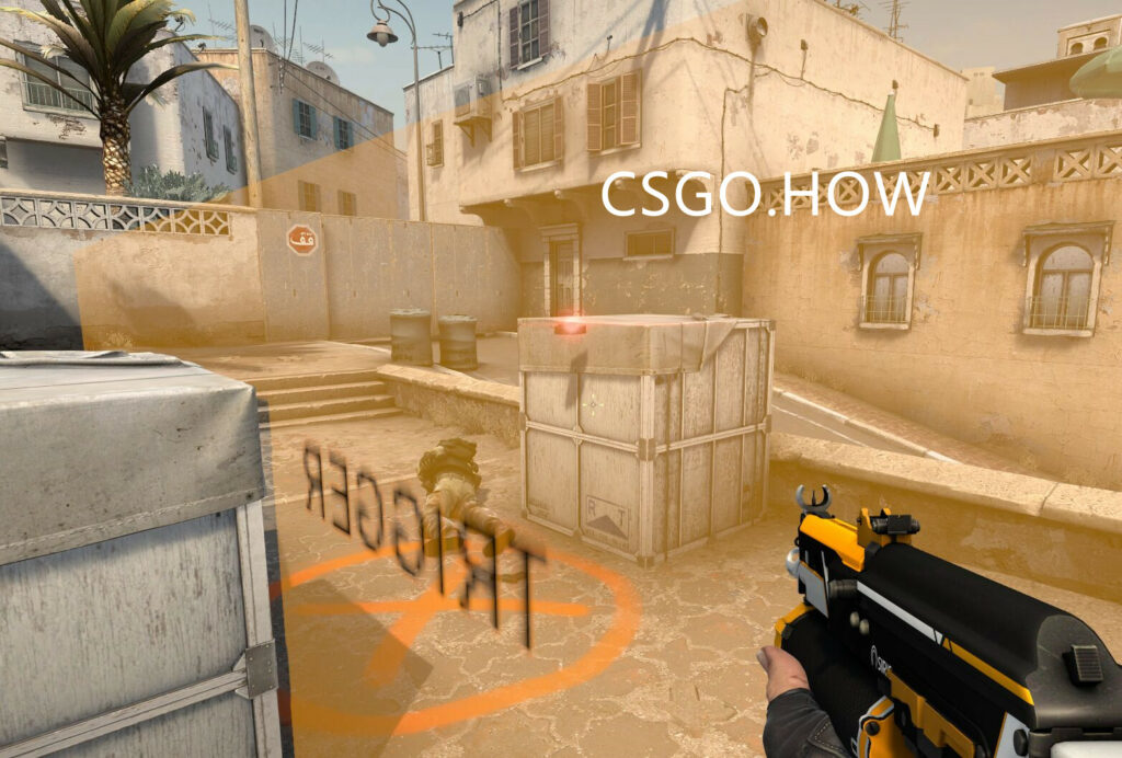 CSGO显示下包区域以及空中C4下包方法