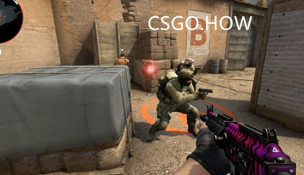 CSGO显示下包区域以及空中C4下包方法