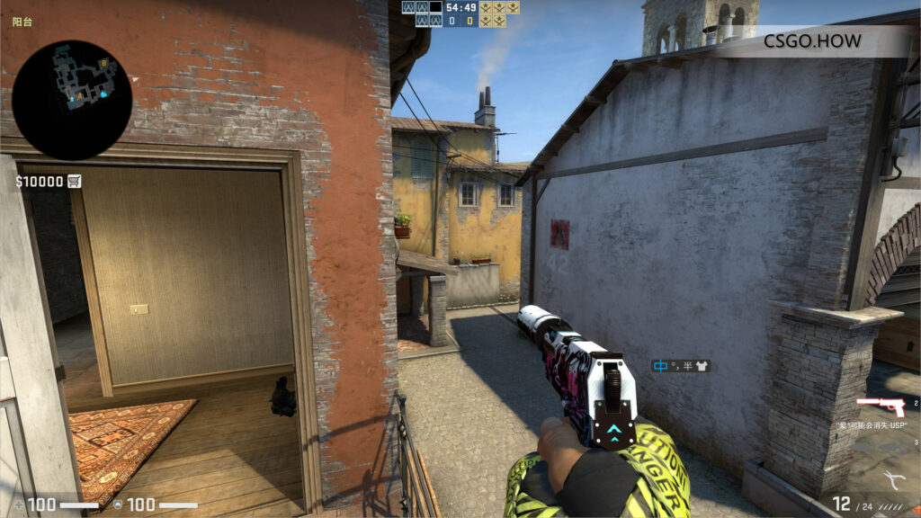CSGO Inferno阳台跳法-如果跳上炼狱小镇A区二楼阳台 炼狱小镇阳台跳法 