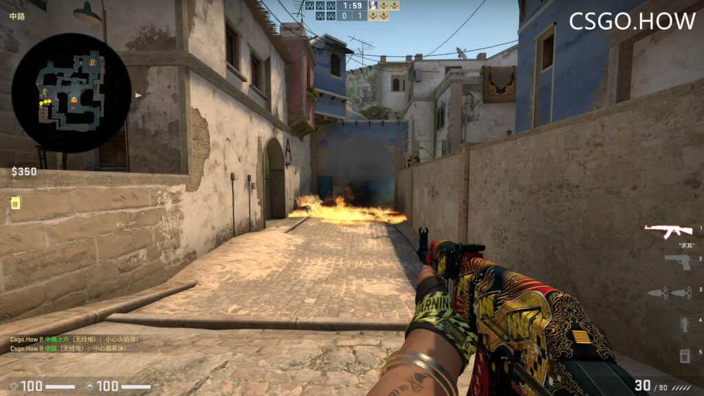 CS:GO T/CT不同地图上的双方胜率统计 mirage