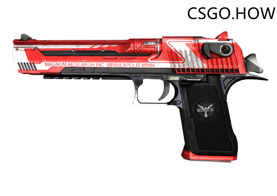 【CSGO市场】10月全球沙鹰皮肤价格下跌TOP-5 StatTrak™ 沙漠之鹰 | 红色代号（破损不堪）