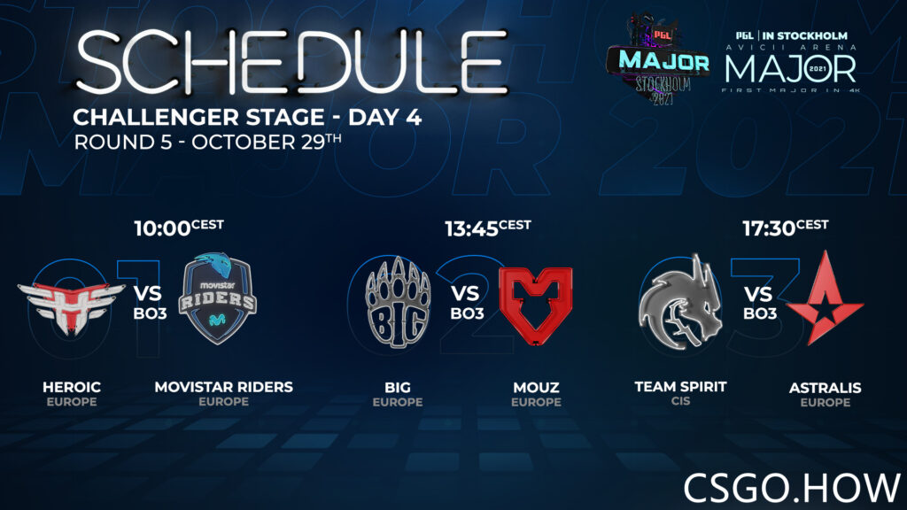 PGL Major第三日 新赛事预告