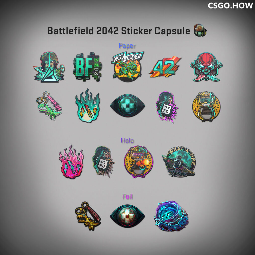 CSGO 2021年11月18日更新日志「联动战地2042」