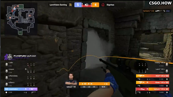 Funspark欧洲区：让一追二，LVG险胜老牌战队Dignitas 
