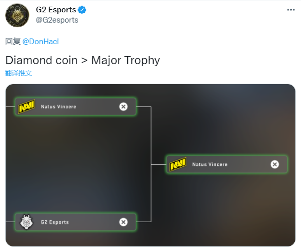 CSGO 官推提醒