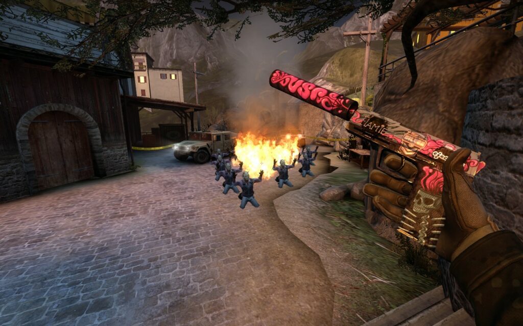 地图名称：reef（地图作者：cat food） CSGO地图推荐：在CSGO中赏析世界各个地方的风景
