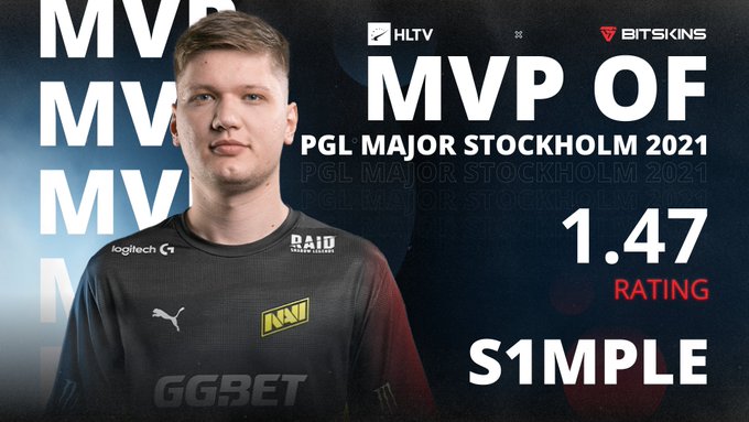PGL Major总决赛：NAVI豪取冠军，s1mple荣获决赛MVP