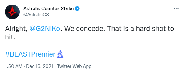 CS:GO圈趣闻：致敬NIKO背身沙鹰，甲亢之间的对决