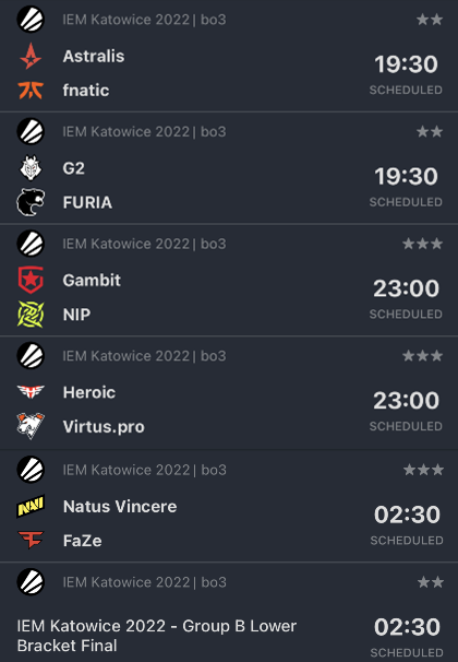 CSGO IEM卡托维兹：Vitality出局，NAVI、FaZe成功晋级