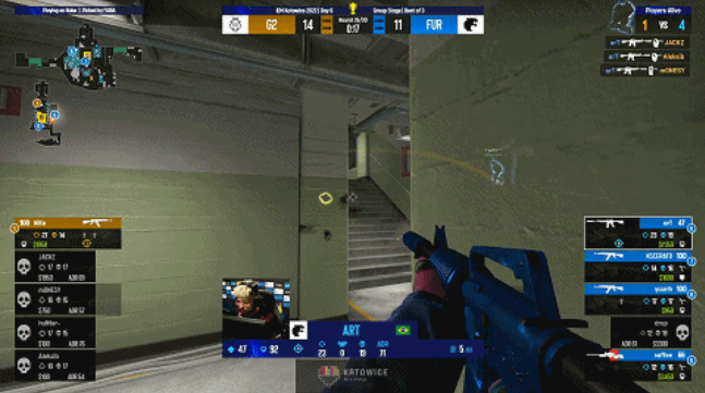CSGO IEM卡托维兹：G2 2-1击败黑豹FURIA