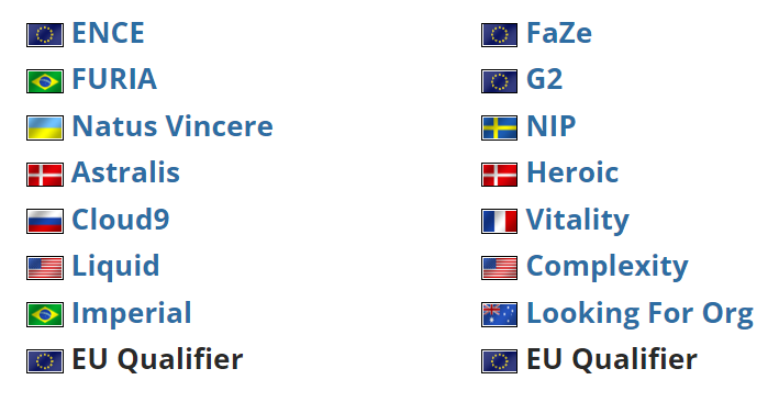 因签证问题，VP将无法参加CSGO IEM达拉斯预选赛 