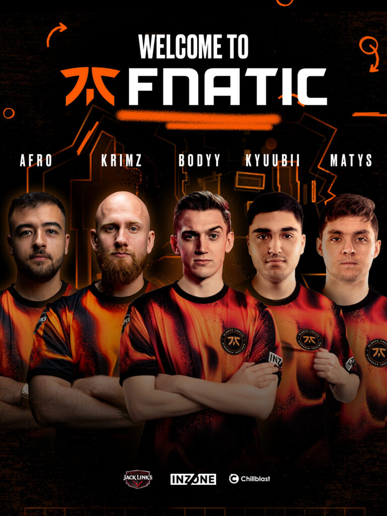 Fnatic 加强阵容：签下三名新步枪手备战 Elisa 大师赛