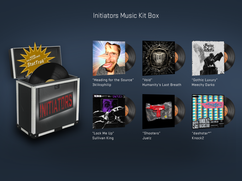 CSGO 更新 音乐盒 Initiators music kit box