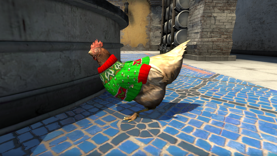 外网吐槽：圣诞节到了，你却连小鸡的毛衣都不换
